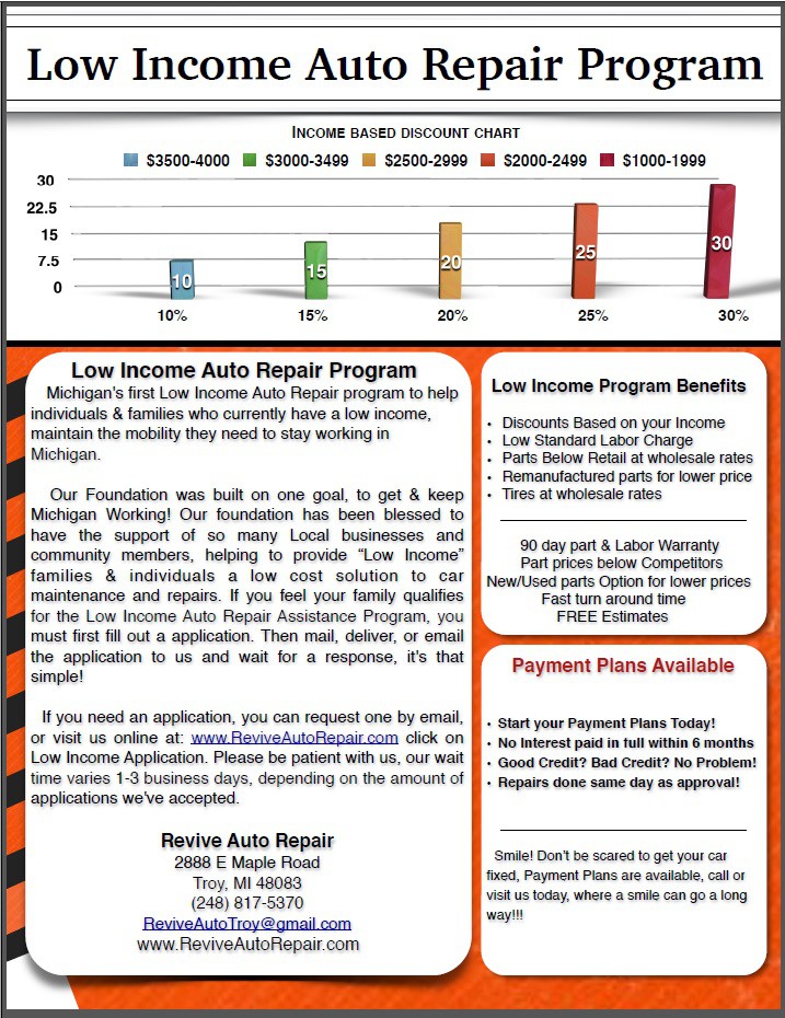 Revive Auto Repair in Troy Revive Auto Repair Shop in Troy Michigan